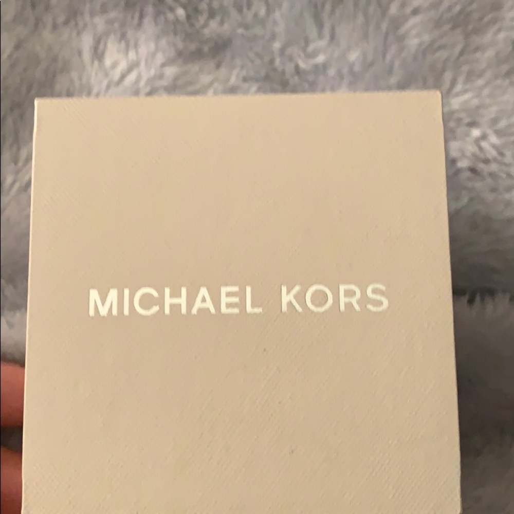 blinged out two toned michael kors